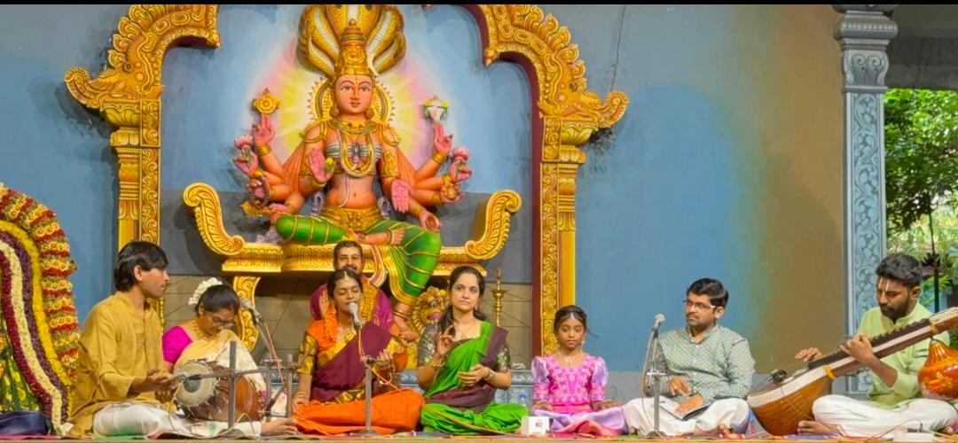 Concert at Sri Lakshmi Narayani sannidhi