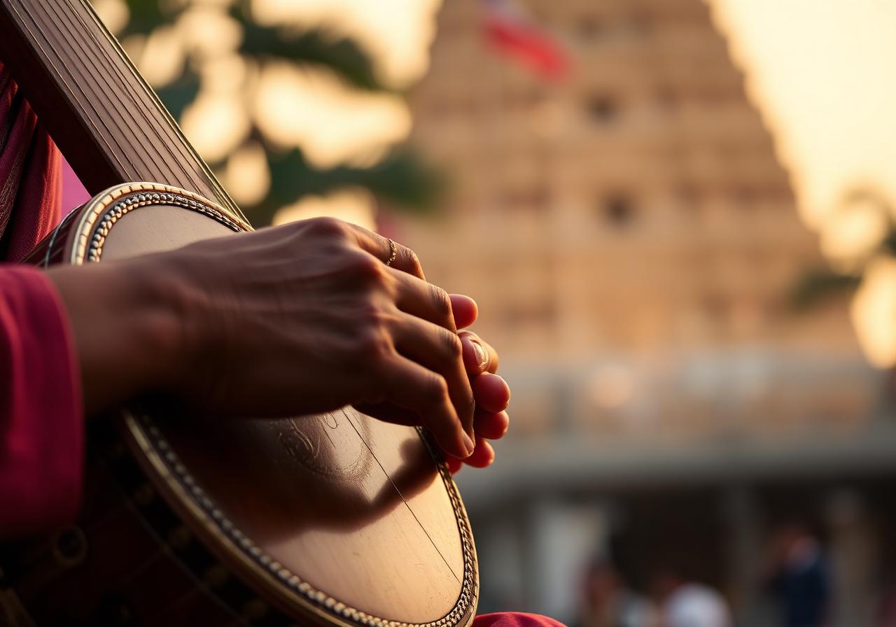 Tambura · golden hour